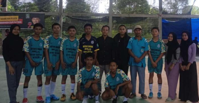 Liga Futsal Pelajar se Kecamatan Kumpeh : MTs N 5 Tampil Ganas, Dua SMP di Libas