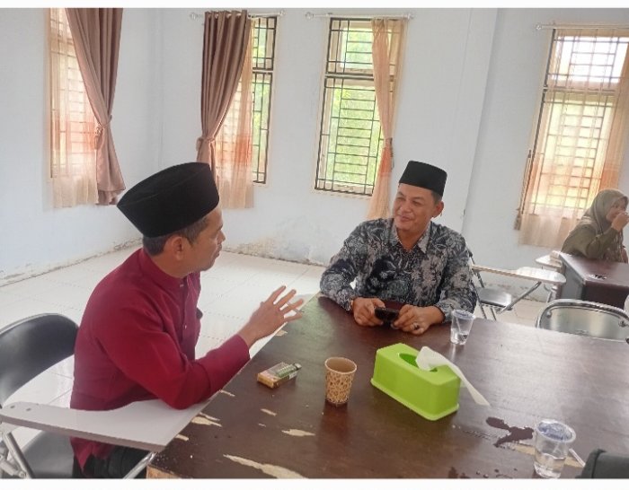 MTQ, Guru MTsN 5 Muaro Jambi Kolaborasi Dengan Guru MAN IC Latih Peserta.