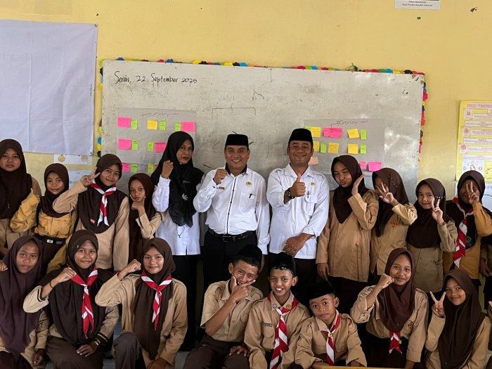 Lomba Video Pembelajaran, MTsN 5 Tacogok di Urutan Terdepan