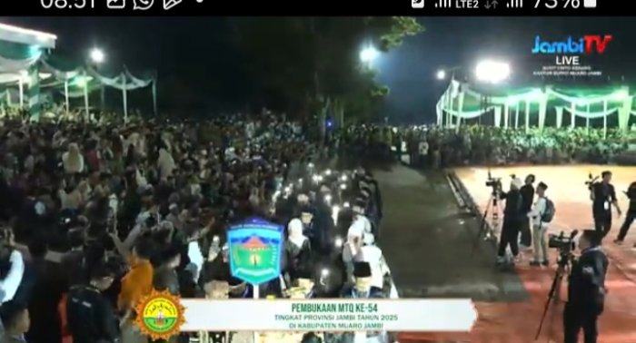 MTQ : Catatan MTsN 5, Berikut Defile Kafilah MTQ Provinsi  ( Part 4 - Sarolangun )