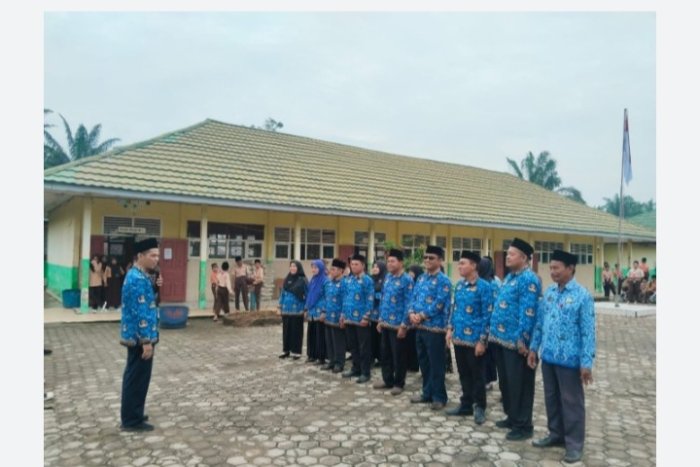 Hari Kesadaran Nasional, MTsN 5 Gelar Apel Pagi