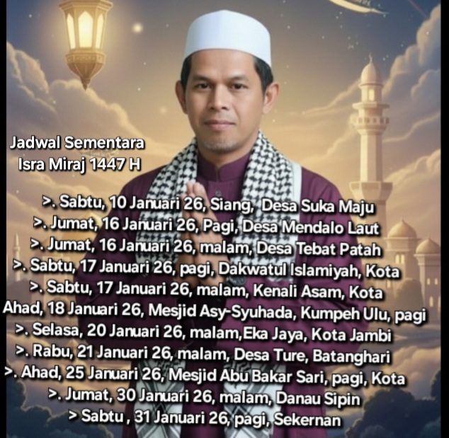 Sambut Isra Miraj, Guru MTsN 5 Siap Penuhi Undangan .