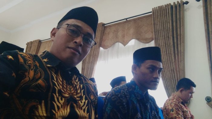 Zona Integritas, Operator MTsN 5 Muaro Jambi Ikuti Rapat di Aula Kemenag Muaro Jambi