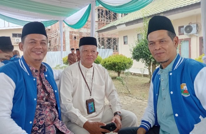 MTQ, Guru MTsN 5 Konsultasi Dengan Staf UP Kemenag.