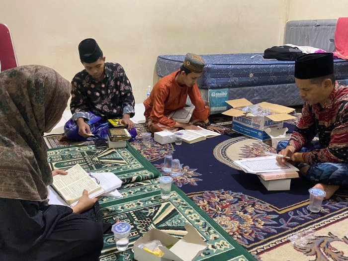 MTQ Kian Dekat, Hendri Sirajobulu Ingatkan Peserta Agar Terus Latihan Penuh Semangat.
