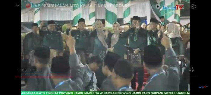 MTQ, Guru MTsN 5 Ikuti Defile Kafilah