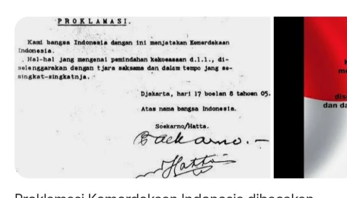 Catatan MTsN 5, Dari Hiroshima - Nagasaki Menuju Proklamasi Hingga Hari Pahlawan ( Proklamasi-Part 6 )