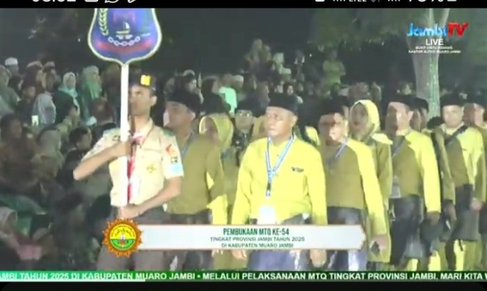 MTQ : Catatan MTsN 5, Berikut Defile Kafilah MTQ Provinsi  ( Part 6 - Bungo )