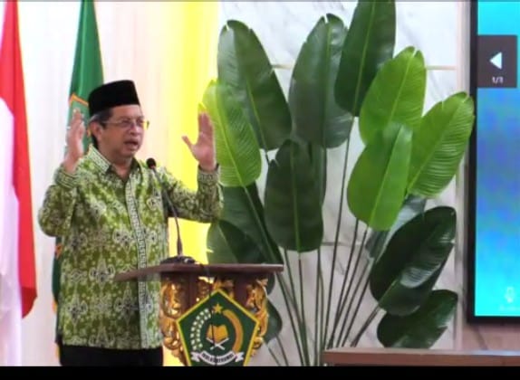 Pembinaan Kepegawaian Kanwil Kemenag Provinsi Jambi bersama Staf Ahli Menteri Agama, Dr. Faisal Ali Hasyim
