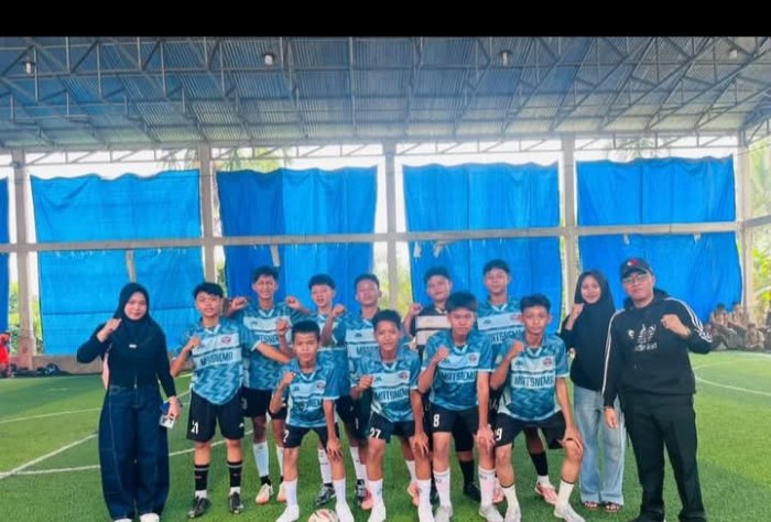 AKSIOMA, Futsal MTs 5 Muaro Jambi Tacacak di Babak Final