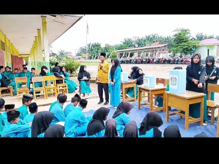 Pemilihan OSIM :  Part 5, Sambutan Paslon Nomor1