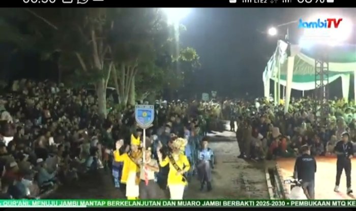 MTQ : Catatan MTsN 5, Berikut Defile Kafilah MTQ Provinsi  ( Part 2 - Kerinci )