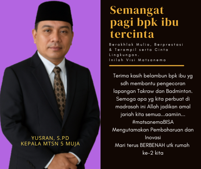 Menjelang Penilaian Kinerja Kepala Madrasah (PKKM) Tahun 2025 di Kabupaten Muaro Jambi