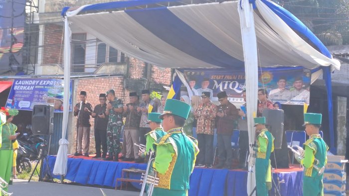 Pawai Taaruf, Guru MTsN 5 Baca Doa Pelepasan Barisan