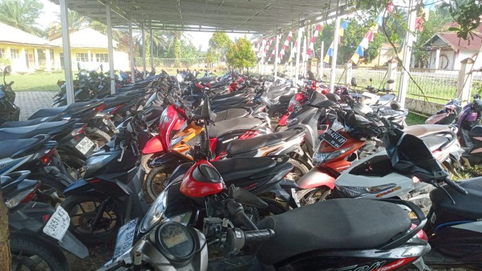 Keamanan Kendaraan Tak Perlu Khawatir, MTsN 5 Siapkan Tempat Parkir.