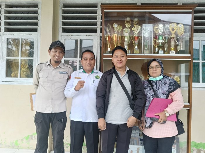 Program PCHT, Konsultan Kunjungi MTsN 5 Muaro Jambi.