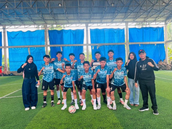 AKSIOMA, Tim Futsal MTsN 5 Tampil Luar Biasa