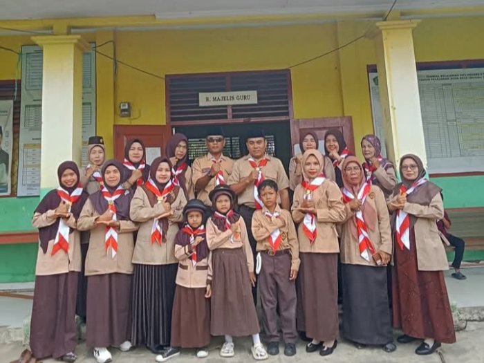 Jelang Jambore Cabang, MTsN 5 Kirim 4 Siswa Ikuti Seleksi