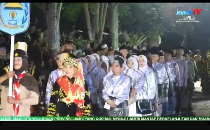 MTQ : Catatan MTsN 5, Berikut Defile Kafilah MTQ Provinsi  ( Part 10 - Sungai Penuh )