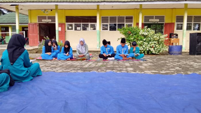 Yasinan Jumat, MTsN 5 Kompak dan Penuh Semangat