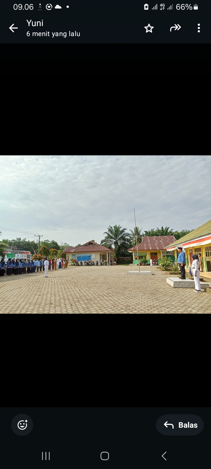 Peringatan Hari Kemerdekaan, MTs N 5 Laksanakan Upaca Bendera.