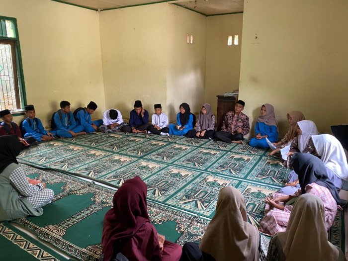 Bulan Puasa, OSIM MTsN 5 Tetap Gelar Muhadhoroh