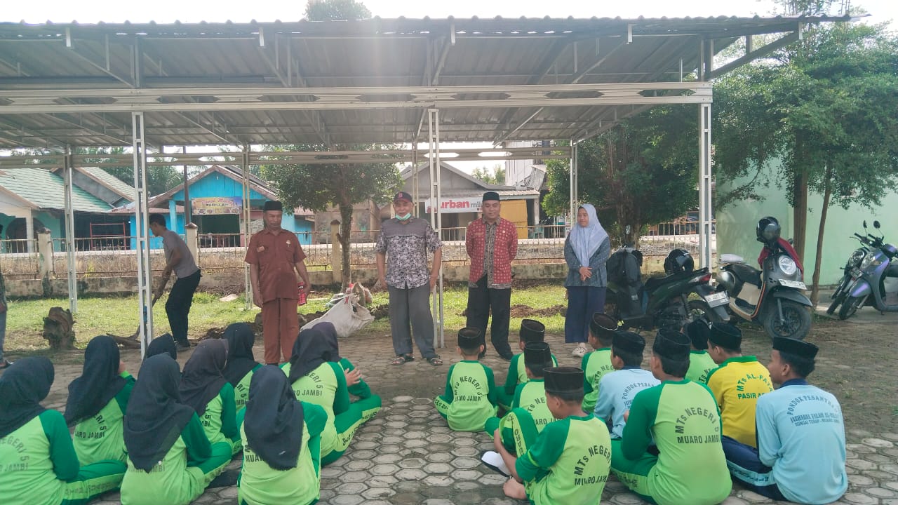 Tes Kebugaran Jasmani, Tim Puskesmas Kunjungi MTs N 5 Muaro Jambi