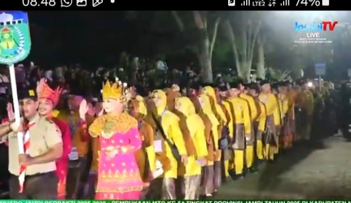 MTQ : Catatan MTsN 5, Berikut Defile Kafilah MTQ Provinsi  ( Part 9 - Batanghari )