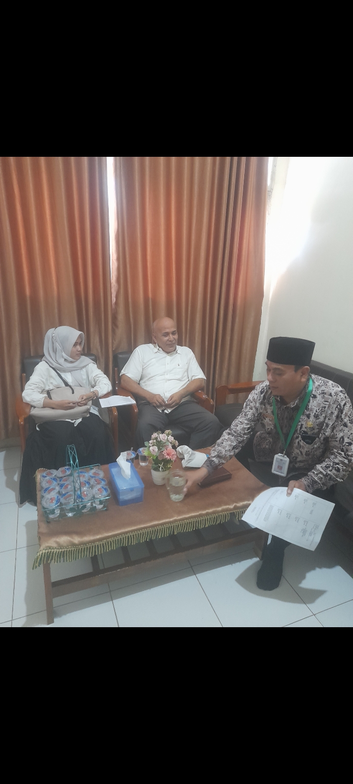 Kunjungan Kesling Puskesmas, Wujudkan Madrasah Bersih Berkualitas.