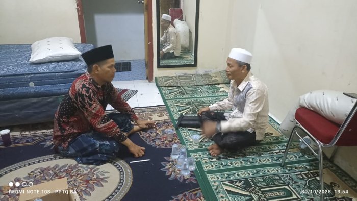Konsultasi Dengan Ketua Baznas, Waka Humas Upayakan Bedah Rumah Bagi Korban Musibah.
