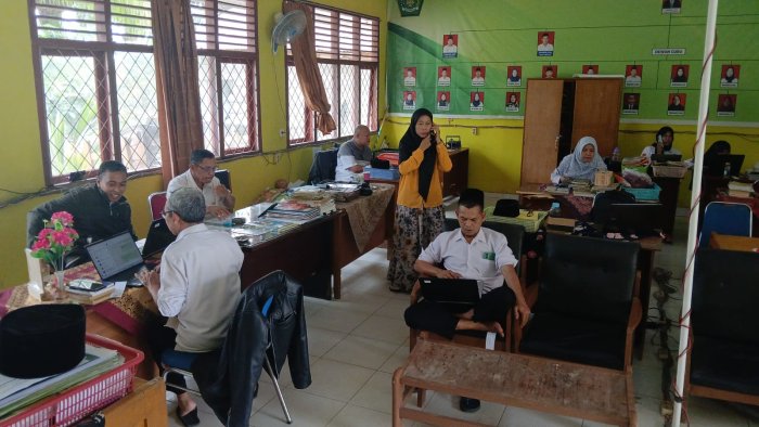 Evaluasi Pembelajaran, MTsN 5 Isi Sulingjar
