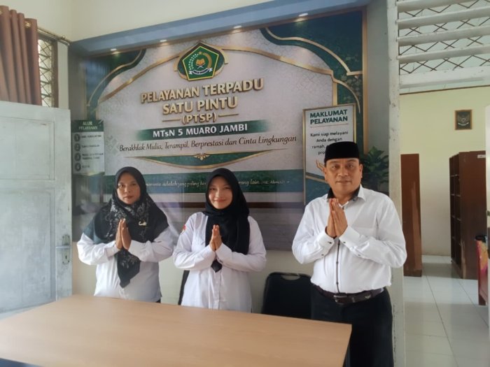 PTSP MTsN 5, Siap Memberikan Layanan Prima